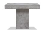 30" Concrete Square Dining Table