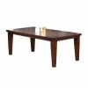 48" Dark Brown Dining Table