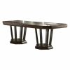 78-114" X 44" X 30" Tobacco Aspen Dining Table