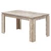 36" Taupe Dining Table