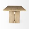 Light Natural Modern Rustic Wooden Dining Table