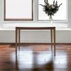 63" White And Brown Oval Dining Table